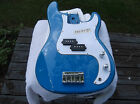 11.0ozs Unknown P Bass Electric Guitar Loaded Paulownia Body Sky Blue Neck Takeoff 3lbs