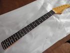 20180430-neck-s2 Yinfente Maple Electric Guitar Neck Fret Vintage Amber Tint For