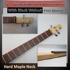 3-keys Catoctinforge Cigar Box Guitar Neck Hard Maple Fretted With And Brass Nut Store