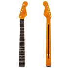 744110275728 Tiger Flame Maple Fret Rosewood Clear Gloss Guitar