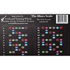 860000067225 Fretboard Trainingwheels Guitar Blues Scale Stickers Not Book