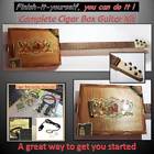 Aaa-1 Catoctin Mountain Music Cigar Box Guitar Neck Comple Kit For 3 String Diy