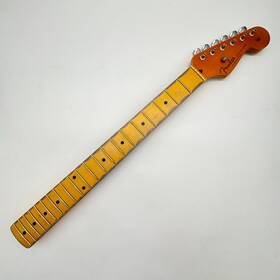 Bn4801 Allparts Stratocaster Relic Maple Neck With Tuners Nitro