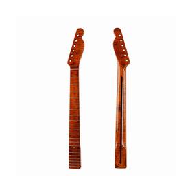 Mu1752-s Amuic Guitar Neck 21 Fret Flame Roasted Maple Electric For Tl Style Gu