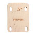 An2135-050-6pack Stewmac Neck Shims Guitar Shaped Pack Of Degree 744110021776