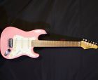 Au720 Austin Pink Mini Strat Model Off The Shelf Never Been