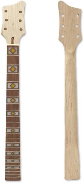 Branded 313017853850 Diy Project Guitar Maple Wood Neck 24 Frets Rosewood Fretboard