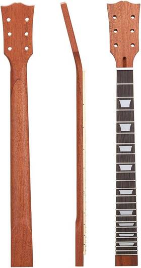 Branded 313019531558 Mahogany Wood Guitar Neck Rosewood 22 Frets Fingerboard Set In
