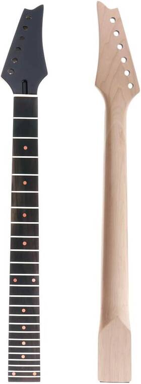 Branded 313033449495 Black Maple Wood Guitar Neck 24 Frets Rosewood Fingerboard Fit Ibanez Guitars