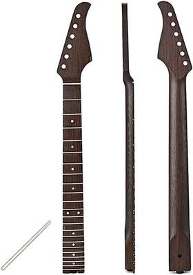 Branded 313043461494 Wenge Wood Electric Guitar Neck 22 Frets Fingerboard