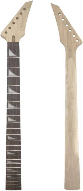 Branded 313043493433 Maple Wood Guitar Neck 24 Frets Rosewood Fingerboard