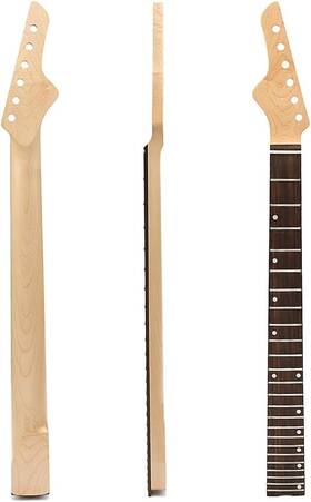Branded 445003851885 24 Frets Rosewood Fingerboard Guitar Maple Neck Reversed Headstock