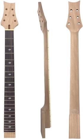 Branded 445006296225 Mahogany Wood Set In Guitar Neck 22 Frets Rosewood Fingerboard