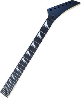 Branded 445006524571 Black Maple Wood Electric Guitar Neck Rosewood 24 Frets Fingerboard