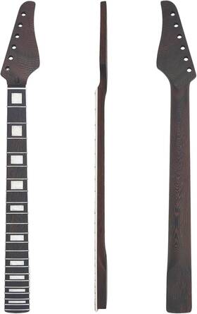 Branded 705353526244 Wenge Wood Electric Guitar Neck 22 Frets Fingerboard Fretboard