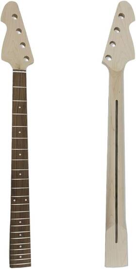 Branded 711181374049 Left Handed 4 String Bass Maple Neck Rosewood Fingerboard 22 Frets