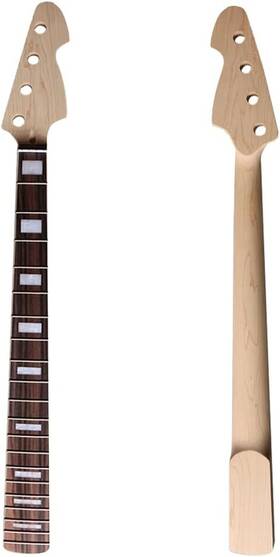 Branded 726085003568 4 String Bass Maple Wood Neck Rosewood Fingerboard 20 Frets