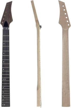 Branded 744110288223 Maple Wood Guitar Neck 24 Frets Rosewood Fingerboard