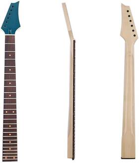 Branded Gs15l-blue-1a Blue Headstock Maple Wood Guitar Neck 24 Gteys Rosewood Fingerboard