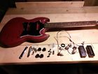 Chg7423707490715qp Unbranded Semifinished Diy Electric Guitar Project Neck Frets Sg Special