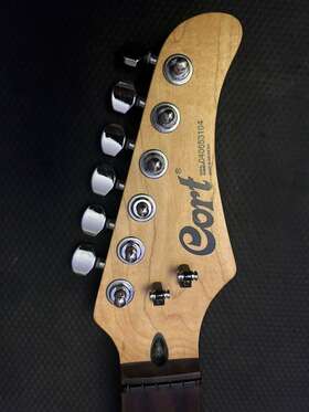 040653104 Cort Stratocaster Guitar Neck Rosewood Fretboard With Tuners