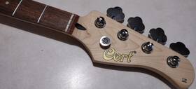 Gb34jj Cort Electric Bass Guitar Neck Parts Project 34 Inch Scale 21 Fret Jazz