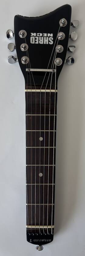 Sn7bkch Diamond 7 Shred Neck Guitar Practice And Warm-up Tool Black
