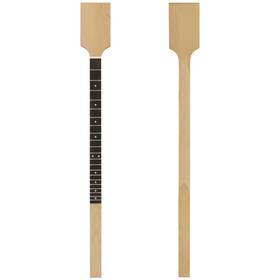 Zskj2051 Domofa Guitar Neck For 3 Or 4 String Cigar Box 21 Fret 25.5 Inch Scale Map