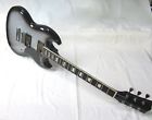 Dragonmountain Guitar Neck Body Sgse Silverburst Builders Kit Chrome Custom