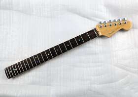 0054018970 Fender 2005 American Deluxe Stratocaster Guitar Neck With Locking Tuners Lsr Nut