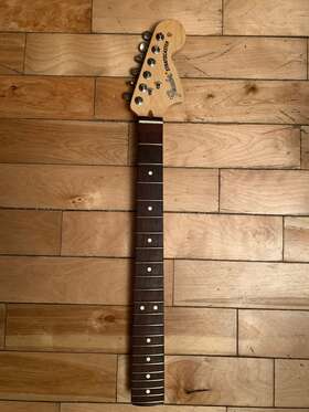 099-4910-921 Fender Usa Strat Neck American Performer Large 70s Headstock Rosewood