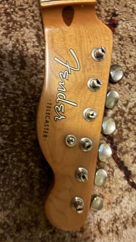 0990063921 Fender Classic Series Ft50s Telecaster Neck With Lacquer Finish