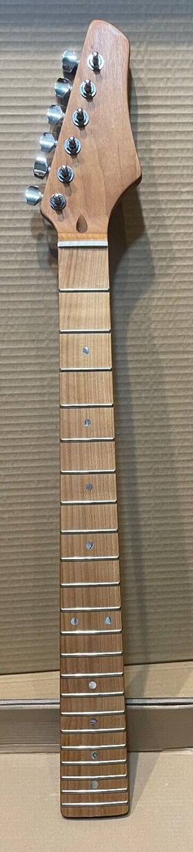 0991002921 Fender Fojill Electric Guitar Neck - Roasted Maple 22 Fret 25.5 Scale Free Shipping Usa
