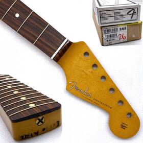 Fender 0991003921 Real Pics Classic 60s Strat Neck Pau Ferro 21 Vintage Fret 7.25 Inch C