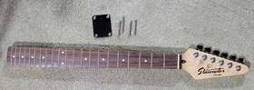 0992213921 Fender Starcaster Neck 21 Frets Nice With Tunners Plate And Screws