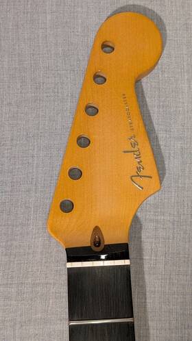 7716152-970 Fender American Ultra Stratocaster Neck Ebony Fretboard Replacement