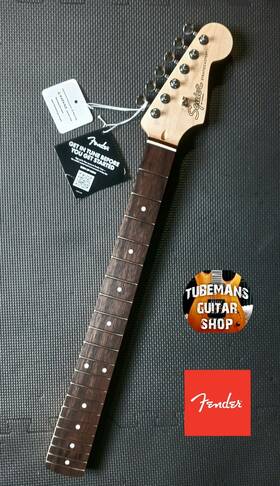 Crnl24002860 Fender New Squier Neck With Locking Tuners Bone Nut