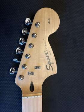 Ic99030948 Fender Squier Affinity Maple Guitar Neck Without Riginal Plate/bolts/tuners