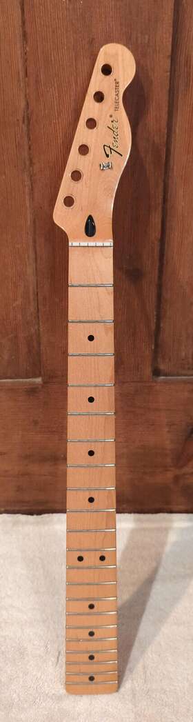 M04364117 Fender Telecaster Neck 2017 Mim With F Plate