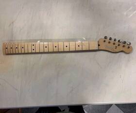 Mx222128082 Fender Telecaster Maple Neck With Tuners For Electric Guitar
