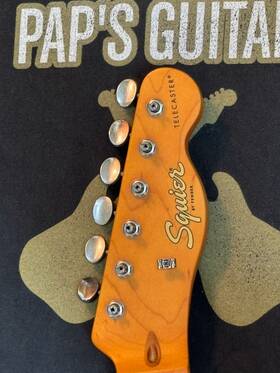 2721 Fender Squier New 40th Anniversary 50s Telecaster Neck With Tuning Pegs