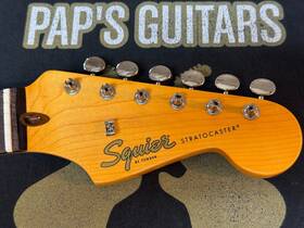 9521 Fender Squier New Classic Vibe 60s Stratocaster Neck With Tuning Pegs And Plate
