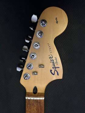 Ic050240911 Fender Squier Affinity Stratocaster Guitar Neck Rosewood Fretboard With Tuners