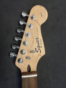 Ics09131434 Fender Squier Affinity Stratocaster Guitar Neck Rosewood Fretboard With Tuners