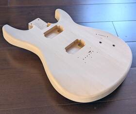 N2shcp2 Four Winds Lutherie Usa Made N2s Hardtail Hh Guitar Body Basswood Fit Strat Neck