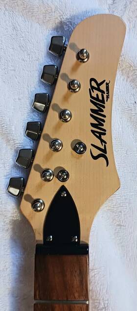 1906440 Hamer Slammer Rosewood Neck Loaded With Tuners Super Nice