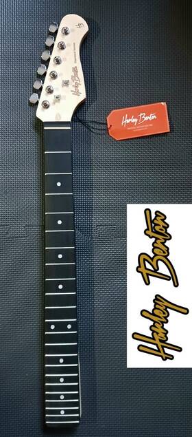 St20r Harley Benton Stratocaster Neck Roseacer-roasted Maple