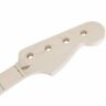 Hnk-31-fender-style-precision-bass Hosco New Maple Replacement Neck For Pb Frets Unfinished Made