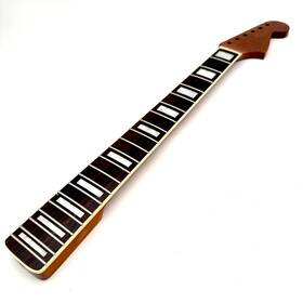 Hjn5347 Hoodoo Jazzmaster Neck Rosewood/roasted Maple Bound Nitro