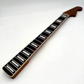 Hjn5349 Hoodoo Jazzmaster Neck Rosewood/roasted Maple Bound Nitro